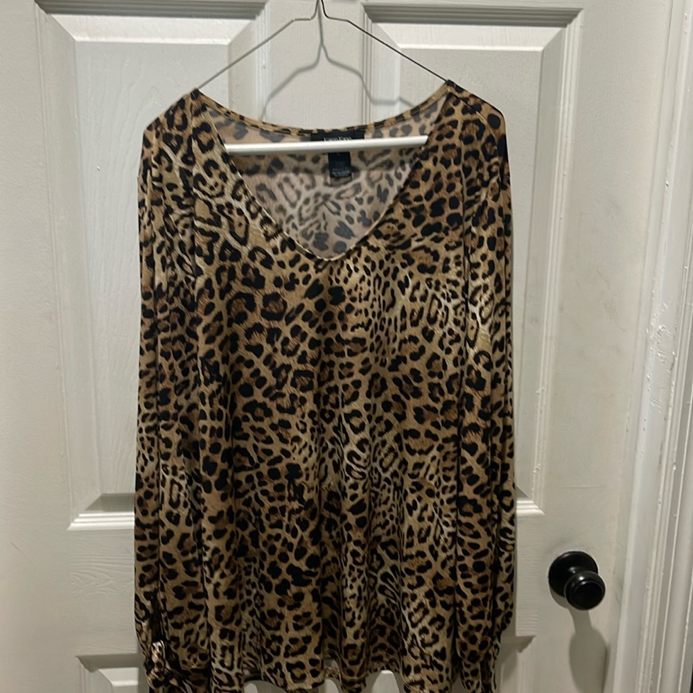 Blouse Leopard Print XL